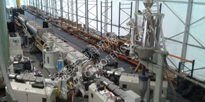 HDPE(聚乙烯）大口径给水燃气管挤出生产线